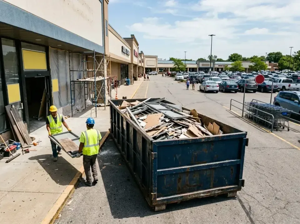 retail-store-renovation-debris-003 — frequently asked questions, Roll-off Dumpster Rentals in Waite Park, MN